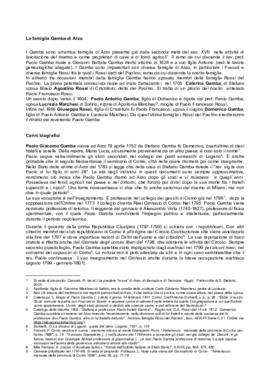 Biografia di P. Gamba